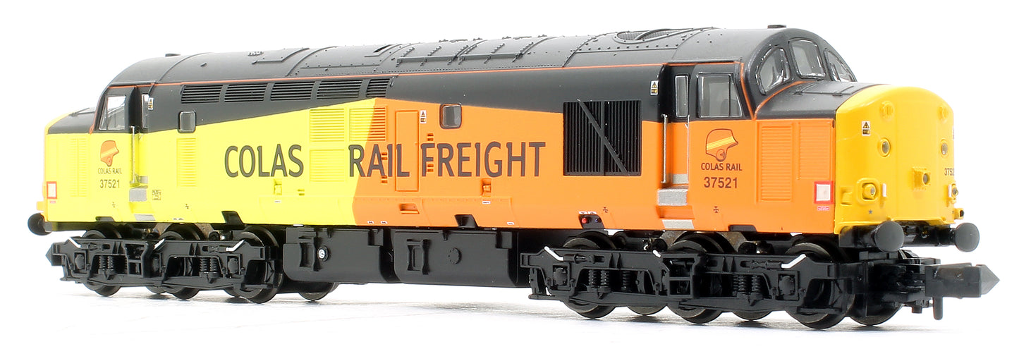 Class 37/5 Refurbished 37521 Colas Rail Freight Diesel Locomotive