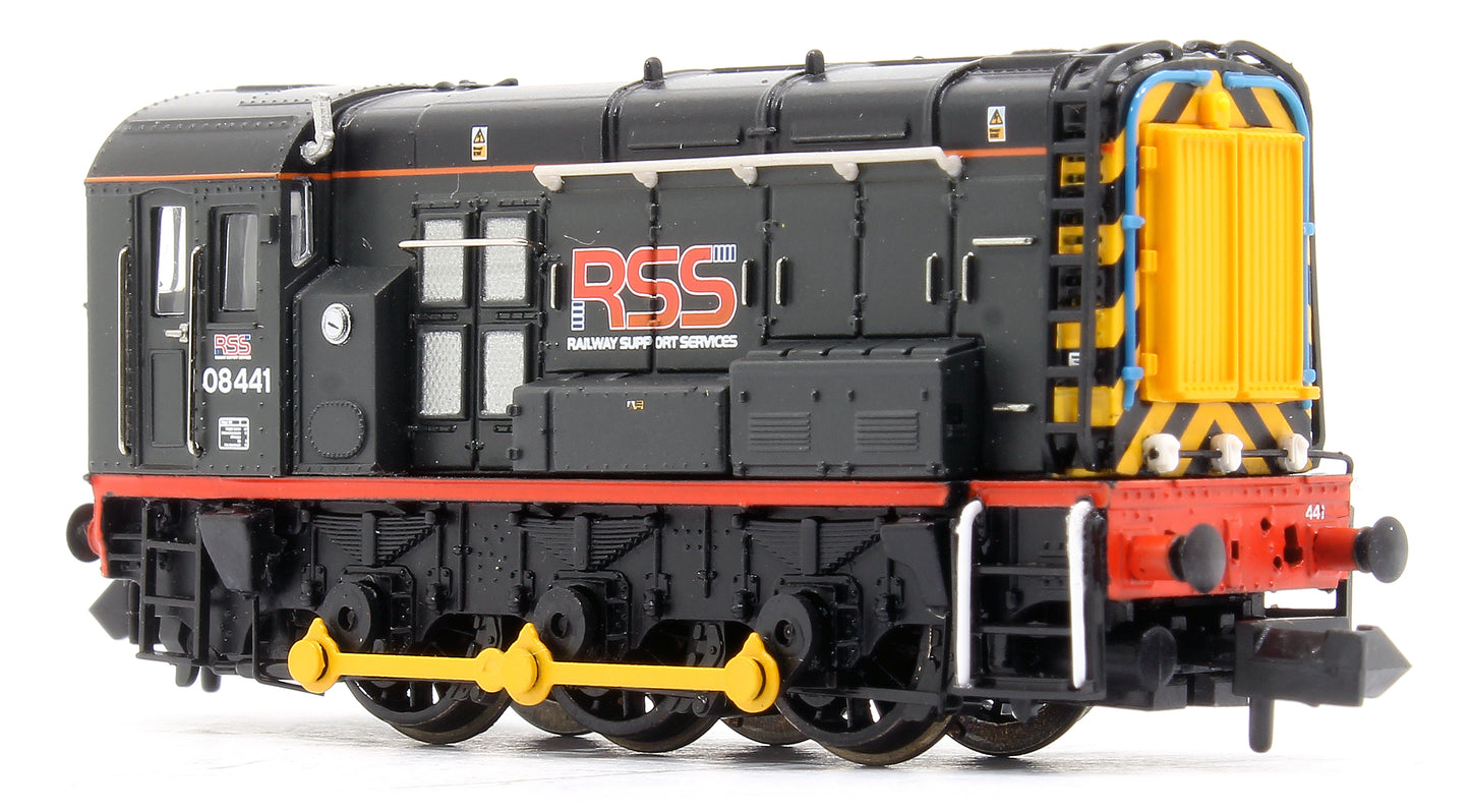 Class 08 08441 RSS Railway Support Services Diesel Shunter (DCC Sound)