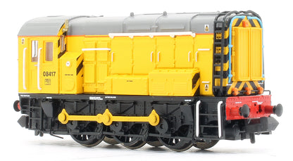 Class 08 08417 Network Rail Yellow Diesel Shunter (DCC Sound)