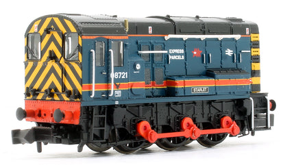 Class 08 08721 'Starlet' BR Red Star Express Parcels Diesel Shunter (DCC Sound)