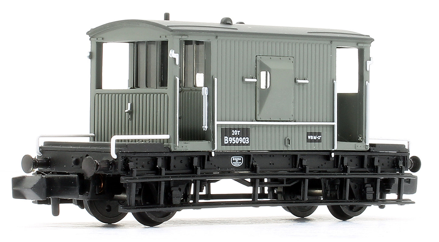 BR 20T Brake Van BR Grey (Early) 950903