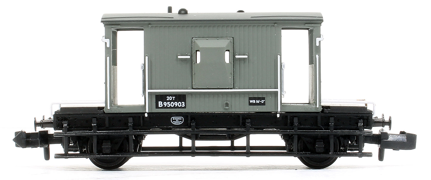 BR 20T Brake Van BR Grey (Early) 950903