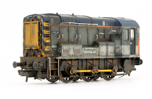 Pre-Owned Class 08653 Railfreight Distribution Diesel Shunter Locomotive (Deluxe Weathering)