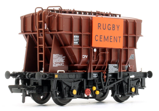 BR 22T 'Presflo' Cement Wagon BR Bauxite (TOPS) 'Rugby Cement' 873801