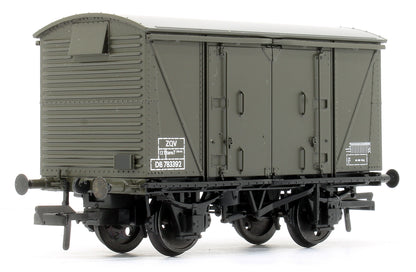 BR 12T 'Vanwide' Ventilated Van BR Departmental Olive Green No. DB783392