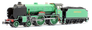 'Clifton' Southern Malachite Lined Schools Class 4-4-0 Steam Locomotive No.927