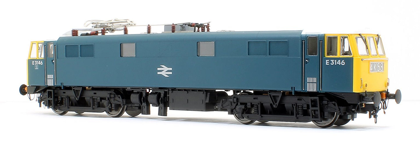 Class 86/0 'AL6' Bo-Bo Electric Locomotive BR Rail Blue E3146 Full Yellow Ends