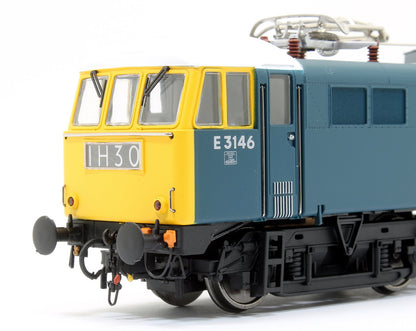 Class 86/0 'AL6' Bo-Bo Electric Locomotive BR Rail Blue E3146 Full Yellow Ends