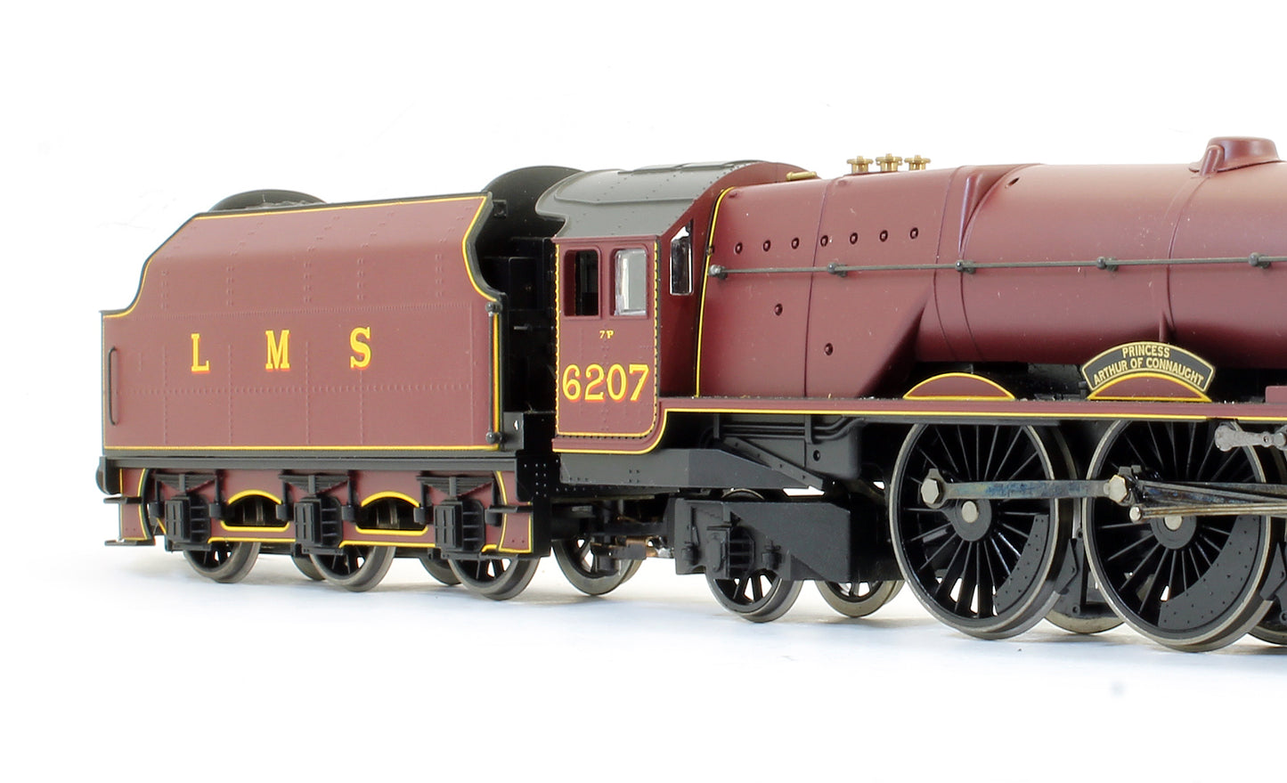 Pre-Owned R2225 LMS 4-6-2 Princess Class 'Arthur Of Connaught' 6207 Steam Locomotive