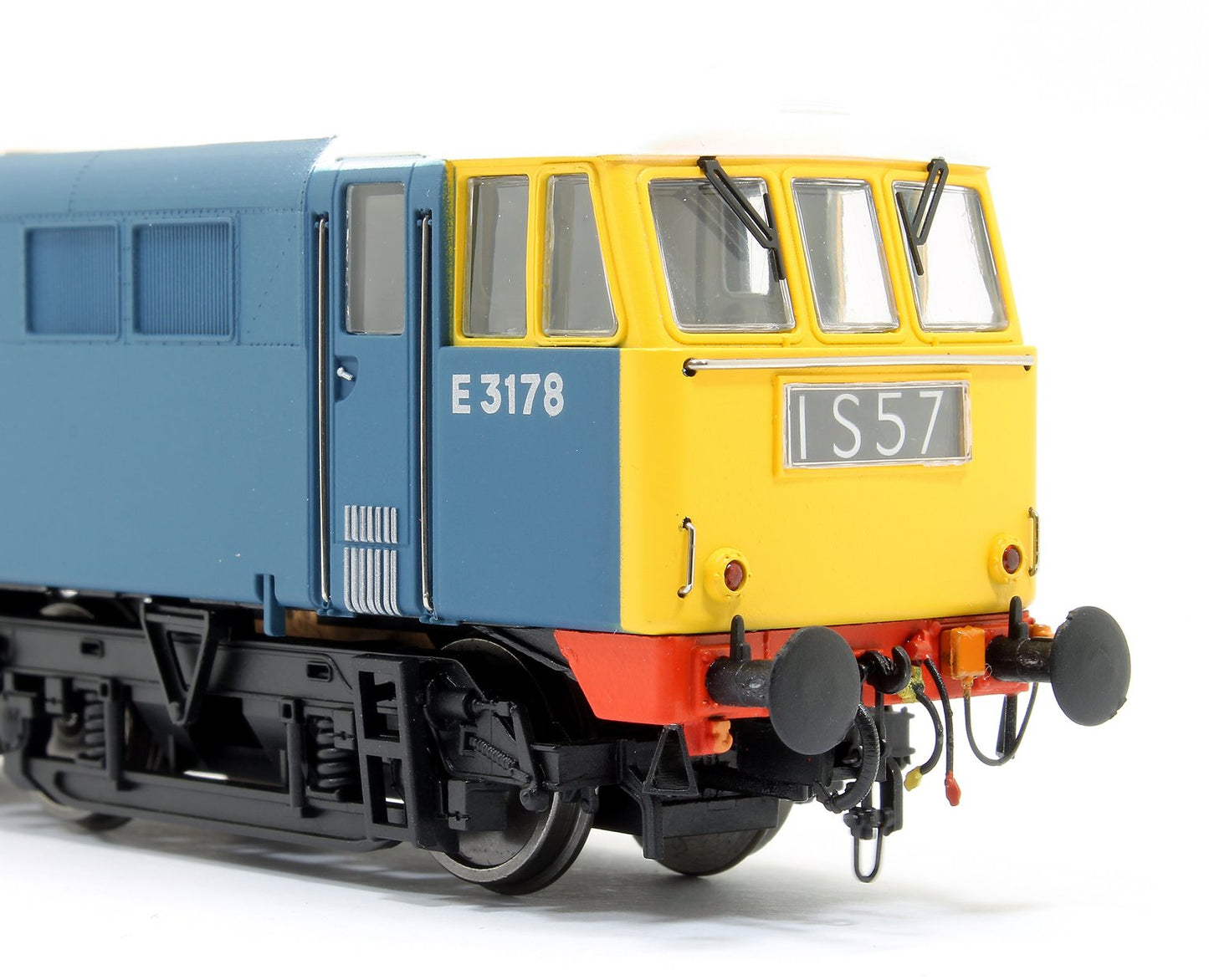 Class 86/0 'AL6' Bo-Bo Electric Locomotive BR Blue E3178 with full yellow ends, white cab roof and red bufferbeams