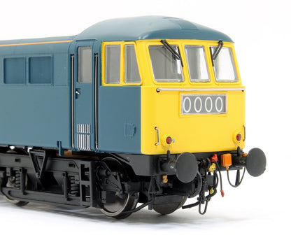 Pre-Owned 8655 Class 86/0 'AL6' Bo-Bo Electric Locomotive BR Rail Blue 86036 with double arrow logo, full yellow ends and orange cantrail stripes