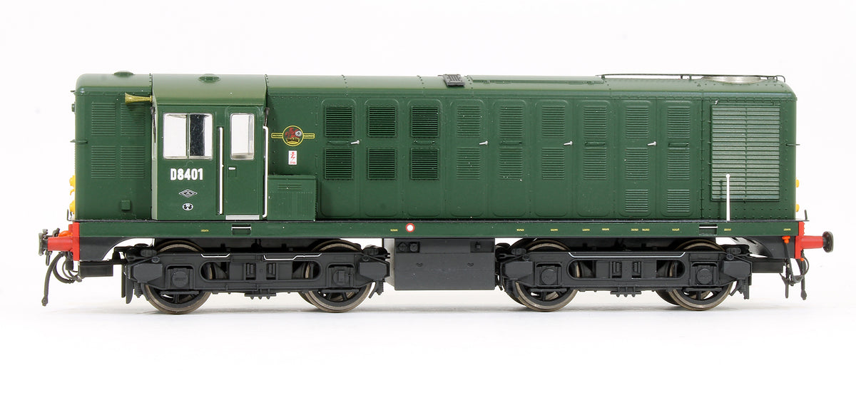 Pre-Owned Class 16 D8401 BR Green With Small Yellow Panels Diesel Locomotive (Limited Edition)