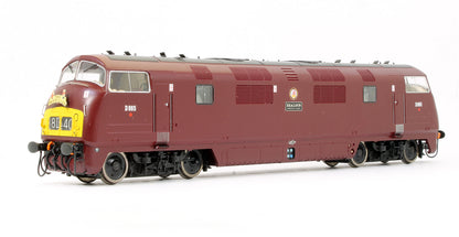 Pre-Owned Class 43 Warship D865 'Zealous' BR Maroon Yellow Panel Diesel Locomotive