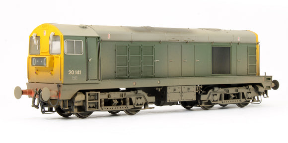 Pre-Owned Class 20141 BR Green Full Yellow End Diesel Locomotive - Weathered