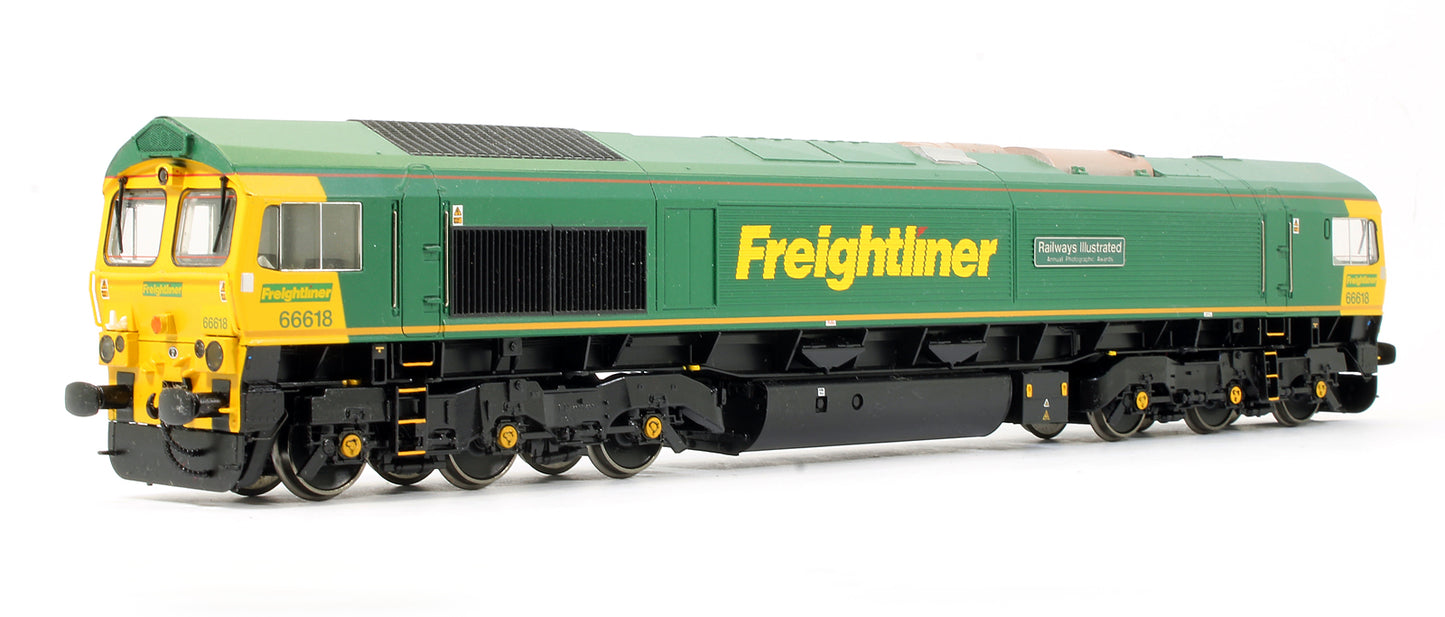 Pre-Owned Class 66618 Freightliner 'Railways Illustrated' Diesel Locomotive (Limited Edition)