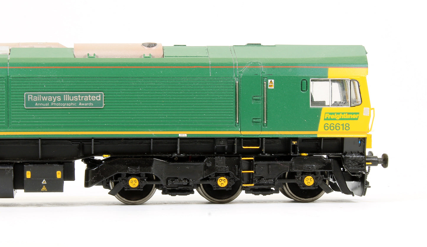 Pre-Owned Class 66618 Freightliner 'Railways Illustrated' Diesel Locomotive (Limited Edition)