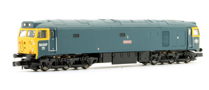 Pre-Owned Class 50037 'Illustrious' BR Blue Diesel Locomotive