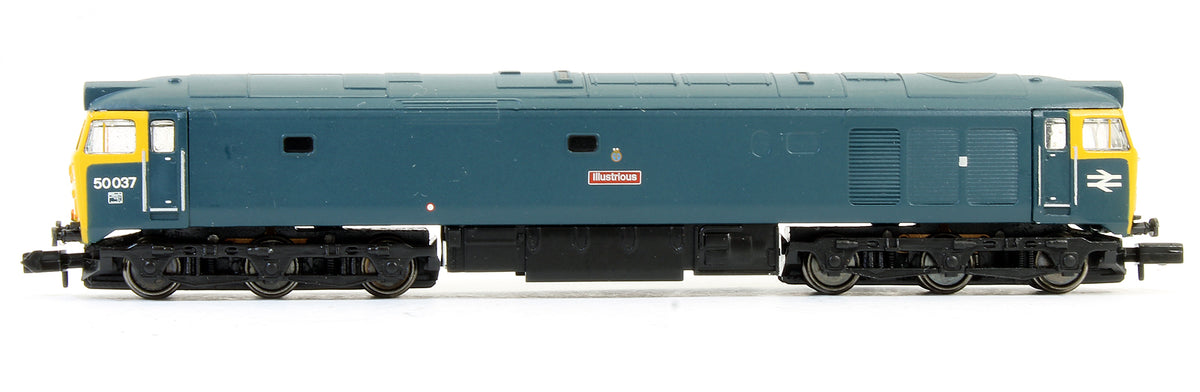 Pre-Owned Class 50037 'Illustrious' BR Blue Diesel Locomotive
