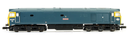 Pre-Owned Class 50037 'Illustrious' BR Blue Diesel Locomotive