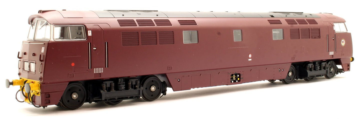 Western Harrier Class 52 BR Maroon Yellow Buffer Beam D1008
