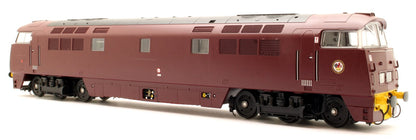 Pre-Owned 4D-003-014 Western Harrier Class 52 BR Maroon Yellow Buffer Beam D1008 Diesel Locomotive