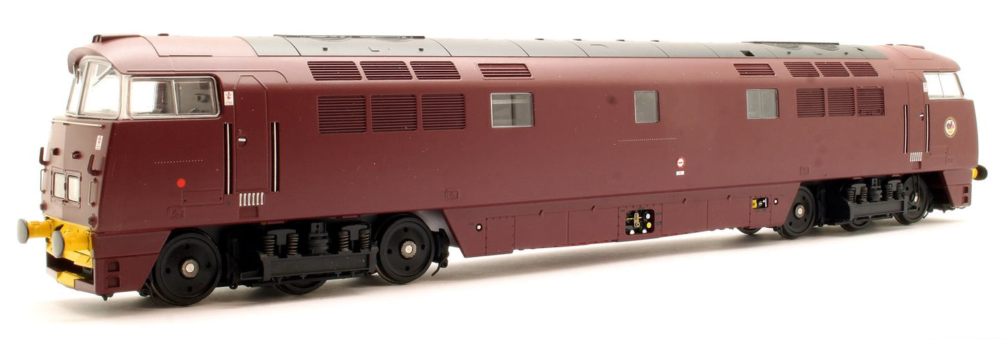 Pre-Owned 4D-003-014 Western Harrier Class 52 BR Maroon Yellow Buffer Beam D1008 Diesel Locomotive