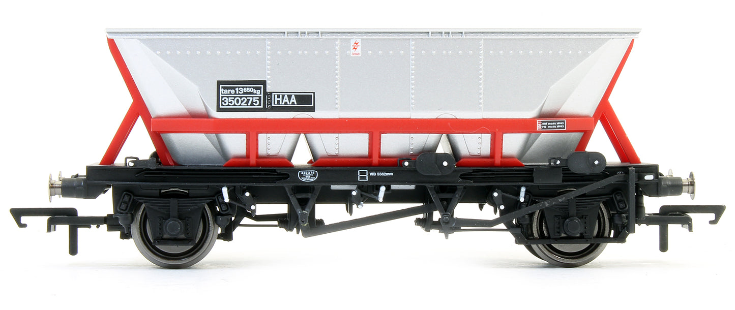 Pre-Owned R6707 BR Railfreight HAA MGR Hopper Wagons (Red Frame) Pack Of 3