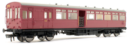 Pre-Owned E86001 LSWR 'Gate Stock' 2-Coach Set BR Crimson
