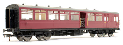 Pre-Owned E86001 LSWR 'Gate Stock' 2-Coach Set BR Crimson