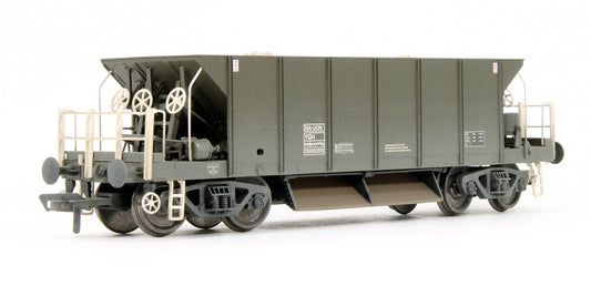 Pre-Owned 38-130A YGH Sealion Bogie Hopper Wagon Olive Green (Weathered)
