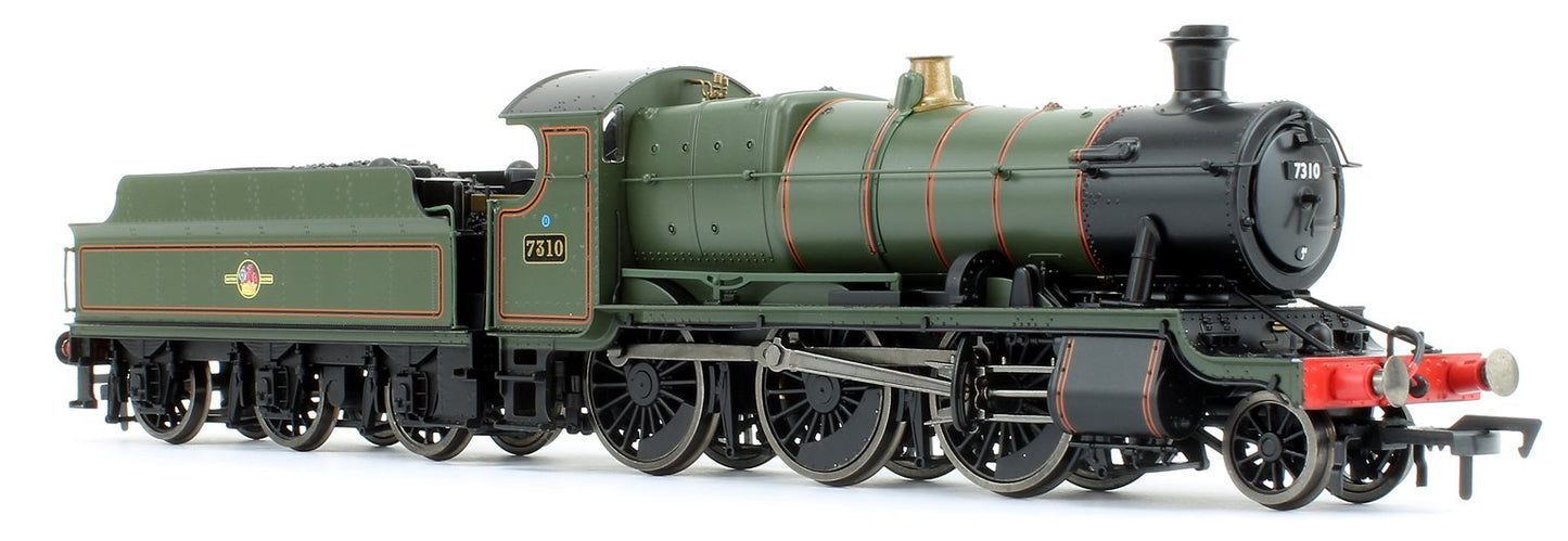 GWR Mogul 2-6-0 Locomotive #7310 in Lined Green with Late Crest (BR)