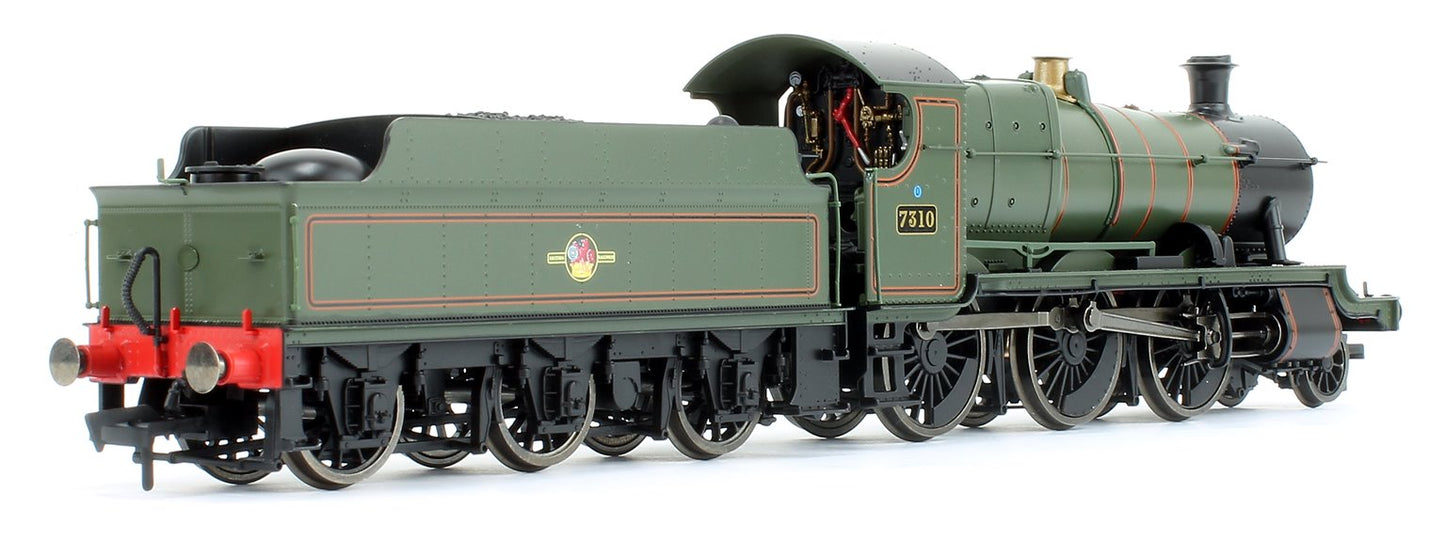 GWR Mogul 2-6-0 Locomotive #7310 in Lined Green with Late Crest (BR)