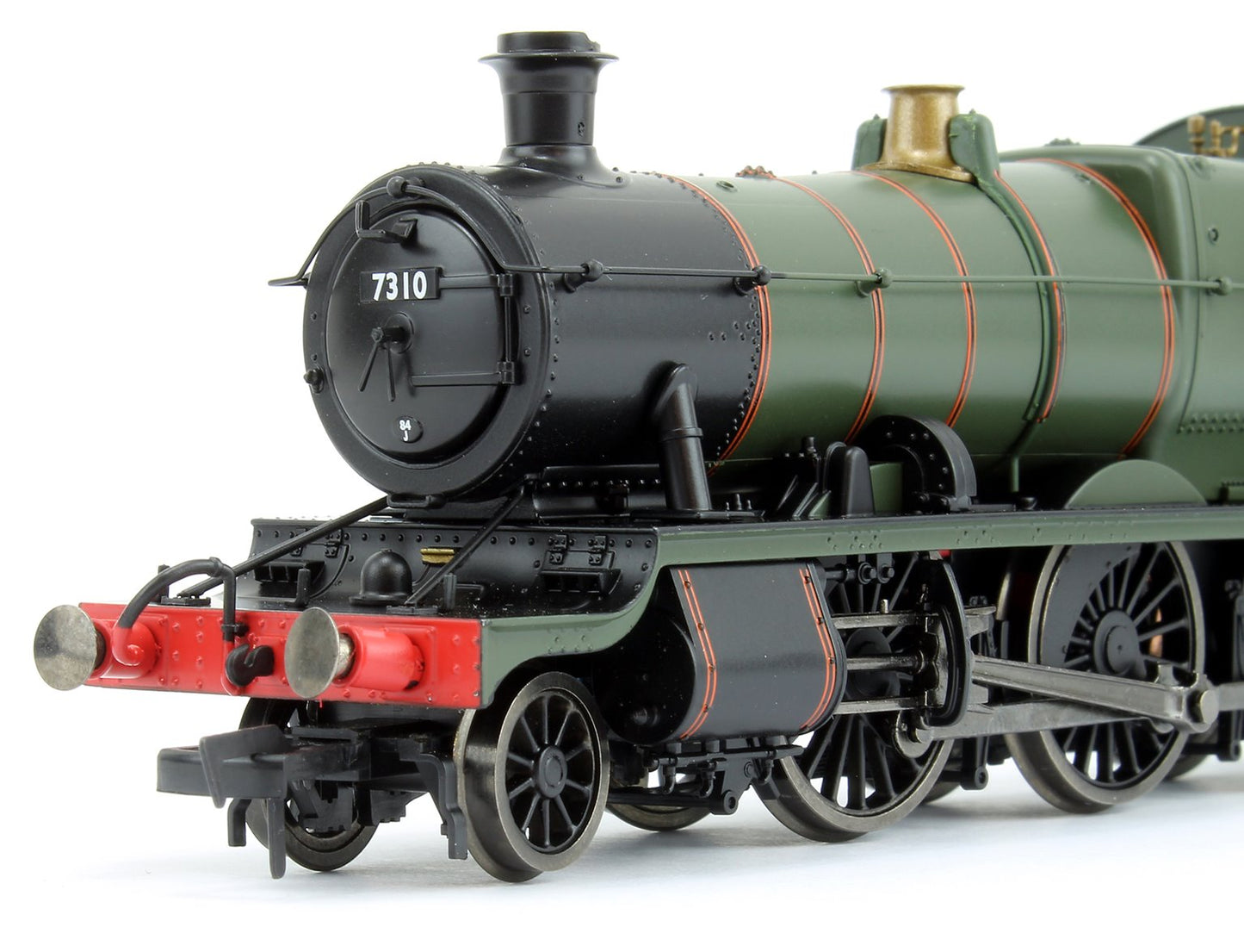 GWR Mogul 2-6-0 Locomotive #7310 in Lined Green with Late Crest (BR)