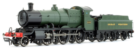 GWR Mogul 2-6-0 Locomotive #6336 in Green, lettered "Great Western" - DCC Sound Fitted