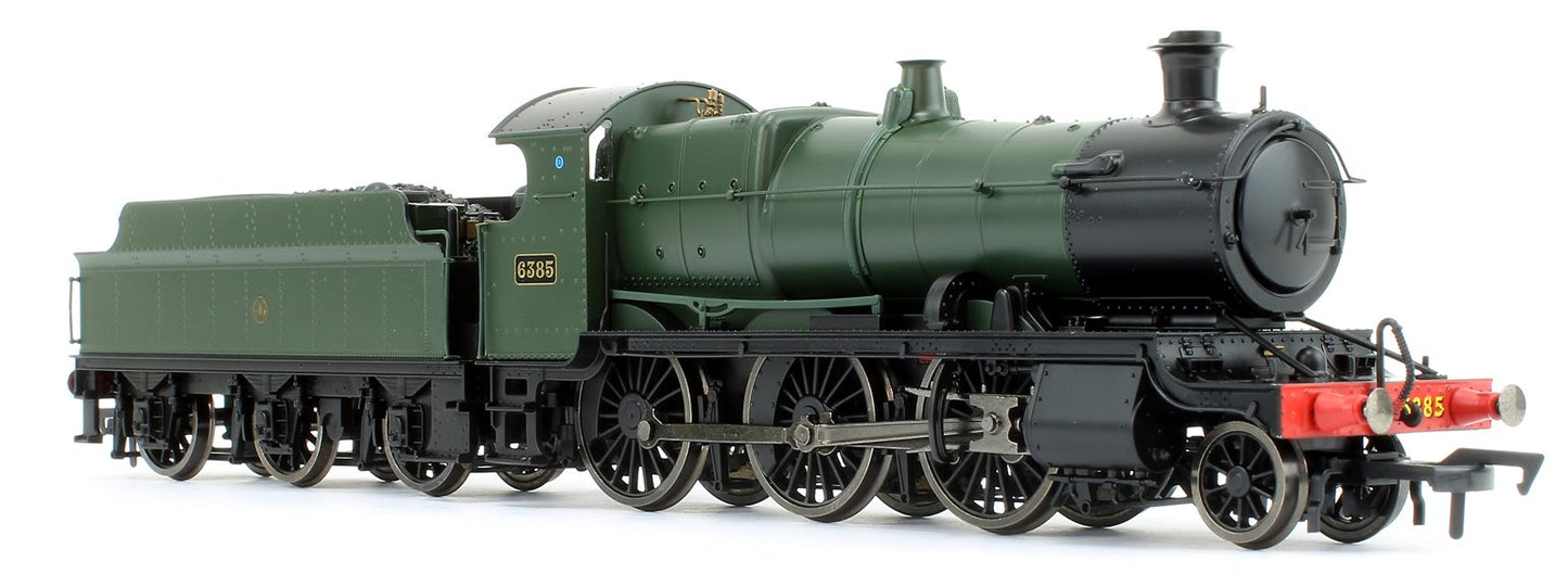 GWR Mogul 2-6-0 Locomotive #6385 Green with Shirt Button Roundel