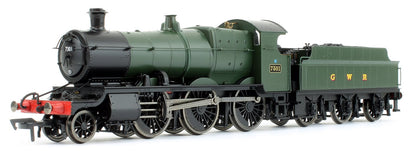 GWR Mogul 2-6-0 Locomotive Green with GWR & BR Smoke Box Number Plate #7301