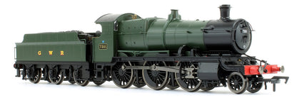 GWR Mogul 2-6-0 Locomotive Green with GWR & BR Smoke Box Number Plate #7301