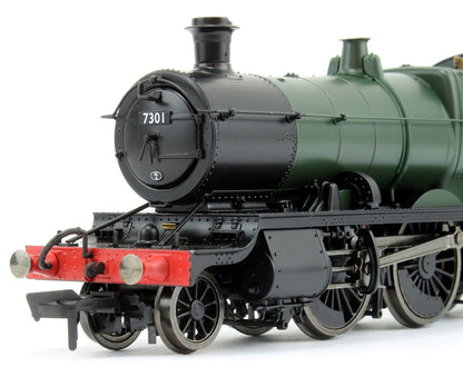 GWR Mogul 2-6-0 Locomotive Green with GWR & BR Smoke Box Number Plate #7301