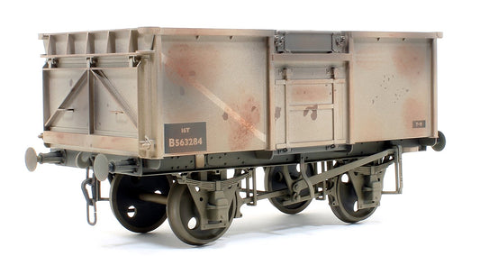 16t Mineral Wagon BR Grey 563284 Weathered