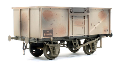 16t Mineral Wagon BR Grey 563284 Weathered