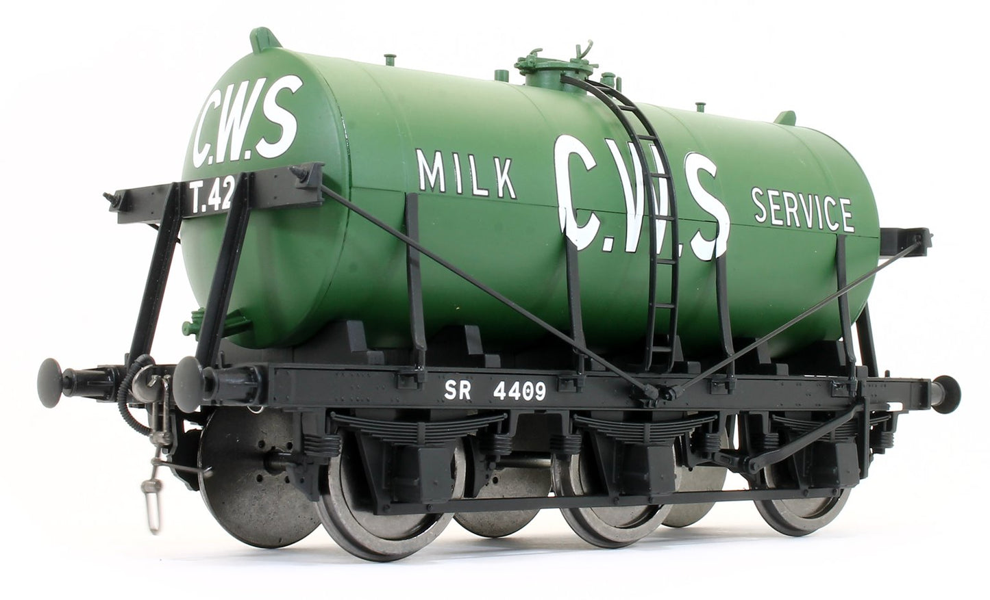 6 Wheel Milk Tanker CWS Green 4409