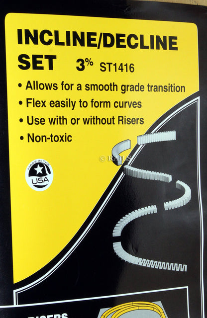 3% Incline-6/Pkg(0-4.5in.In 12')