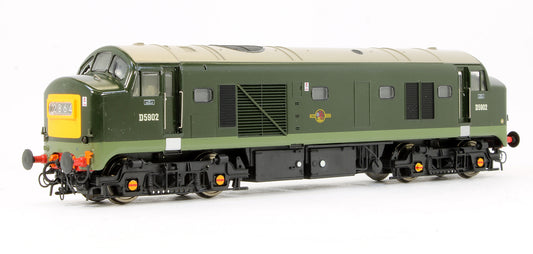 Pre-Owned Class 23 Baby Deltic D5902 BR Green Small Yellow Ends Diesel Locomotive