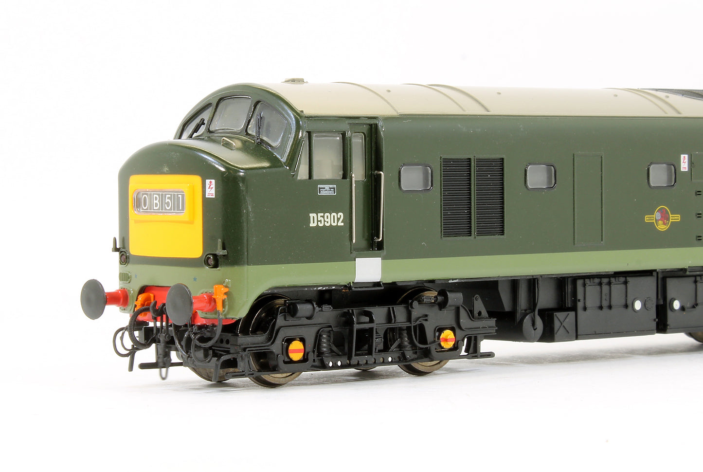 Pre-Owned Class 23 Baby Deltic D5902 BR Green Small Yellow Ends Diesel Locomotive