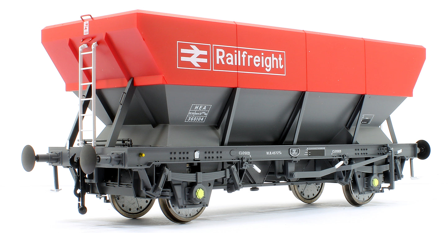 Pre-Owned HEA Coal Hopper Railfreight Red / Grey 360104