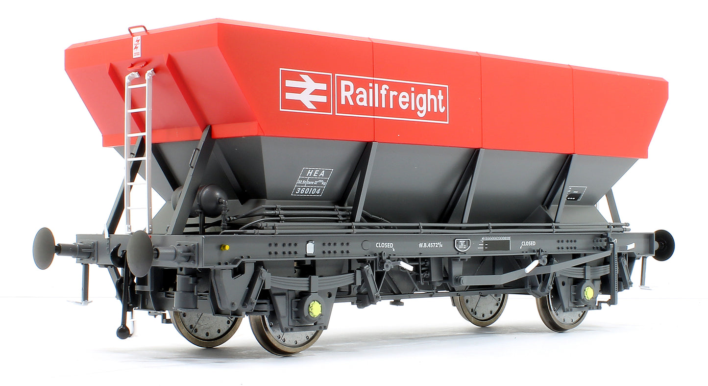 Pre-Owned HEA Coal Hopper Railfreight Red / Grey 360104