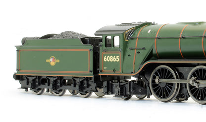 Pre-Owned 31-563 V2 BR Lined Green 60865 Late Crest Stepped Tender Steam Locomotive
