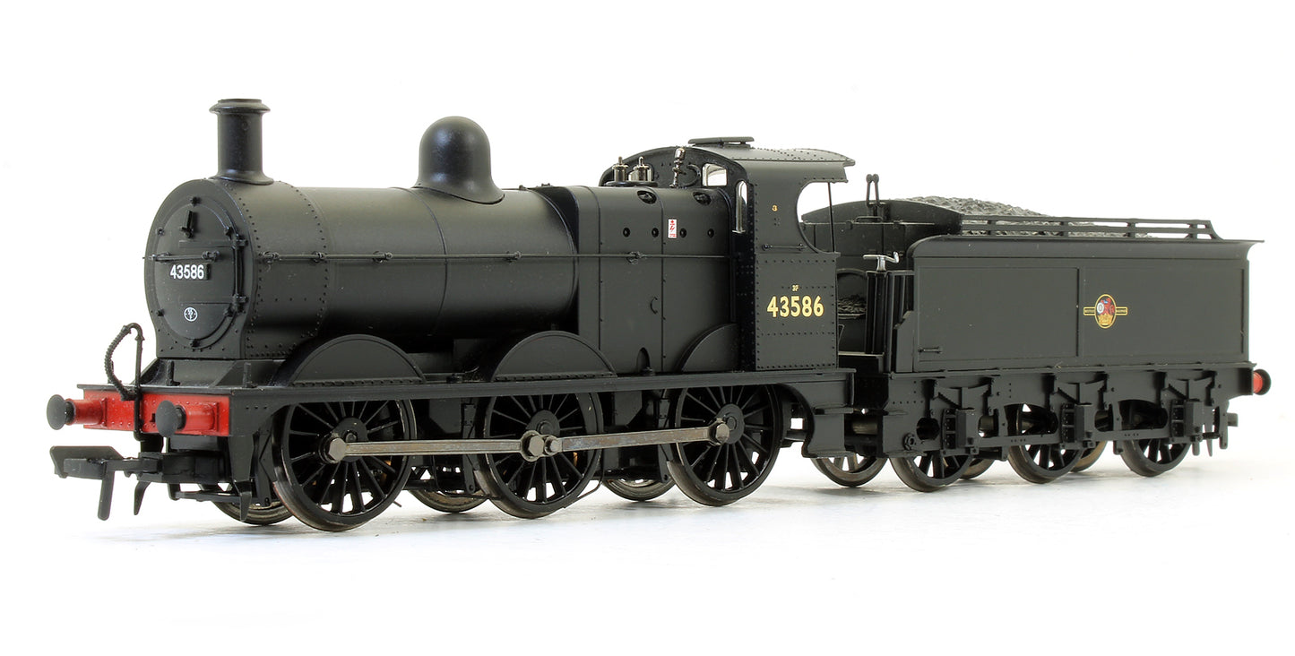 Pre-Owned Class 3F 43586 BR Black Late Crest Steam Locomotive