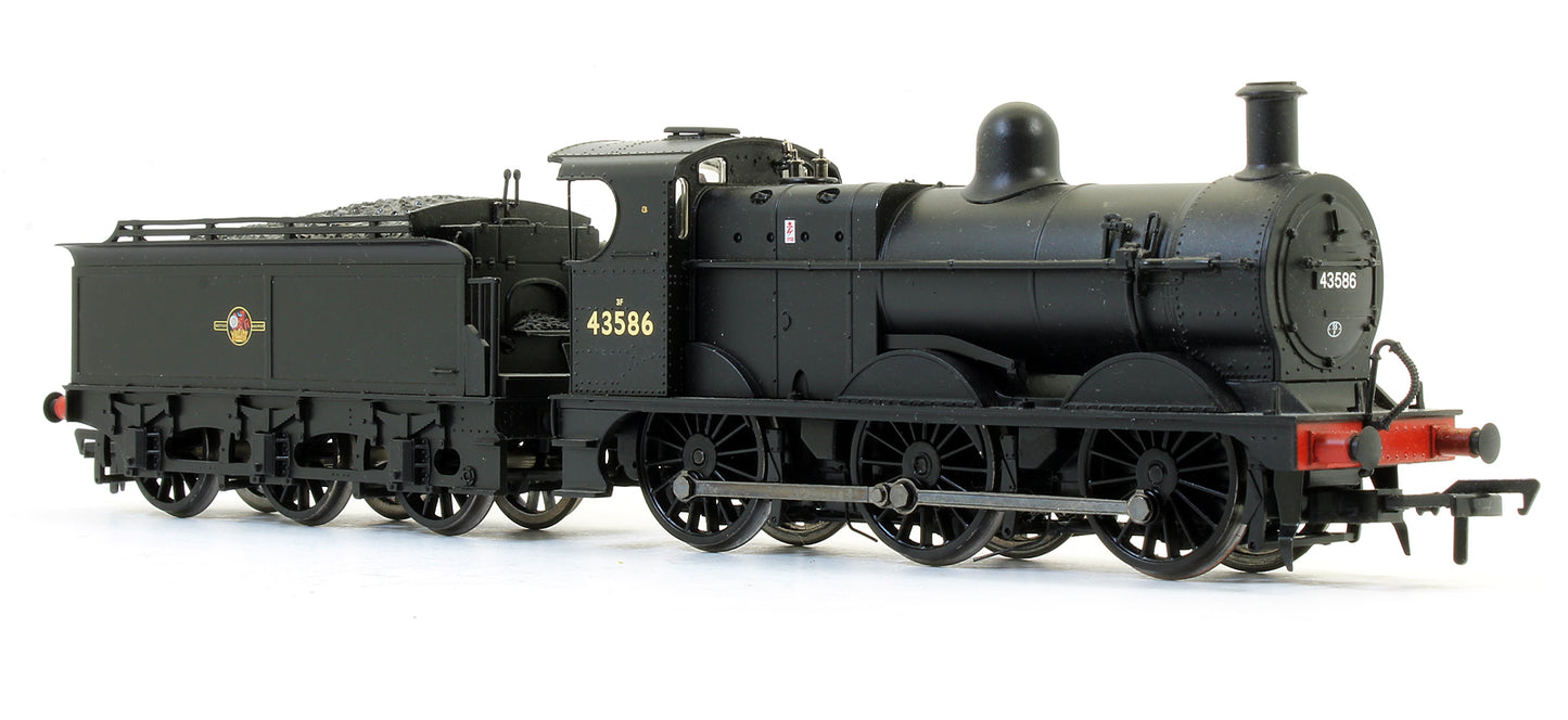 Pre-Owned Class 3F 43586 BR Black Late Crest Steam Locomotive