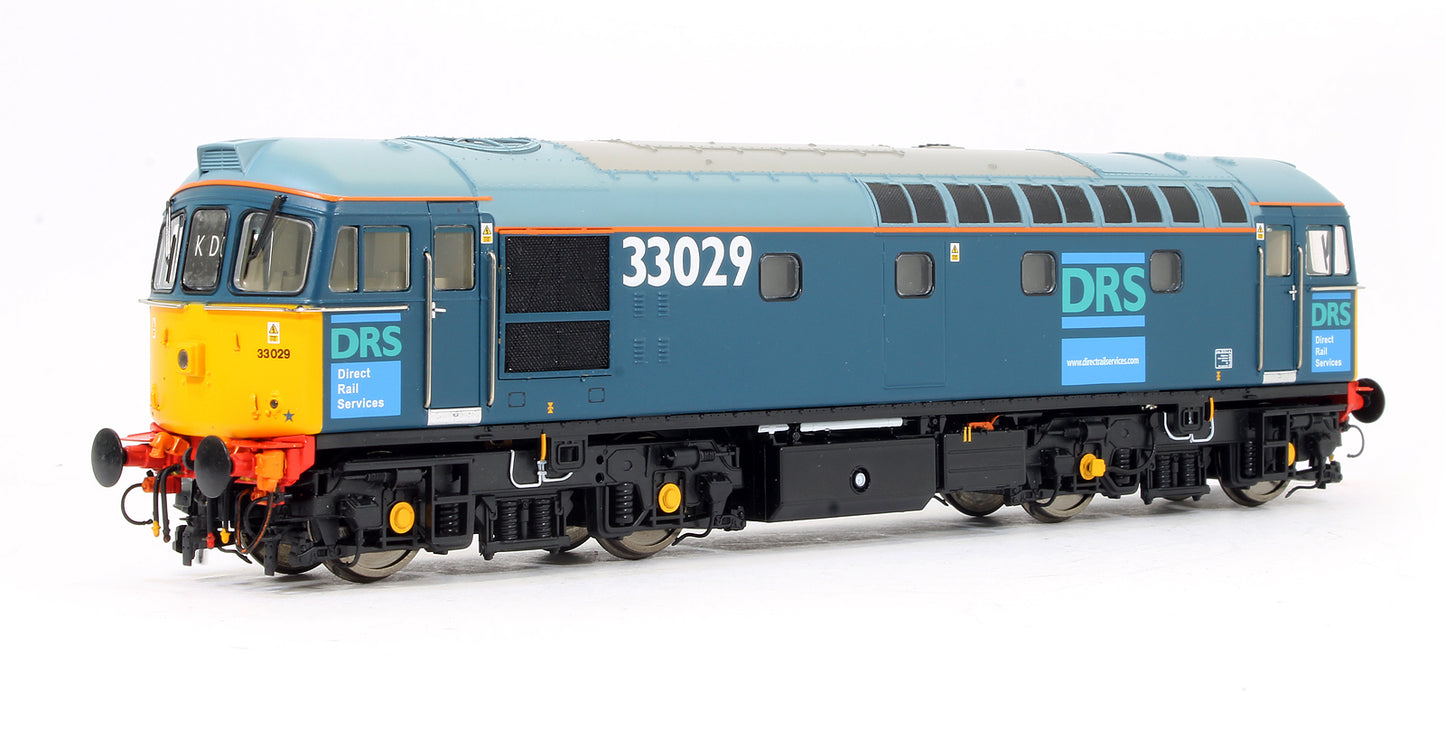 Pre-Owned Class 33 DRS Blue 33029 Diesel Locomotive